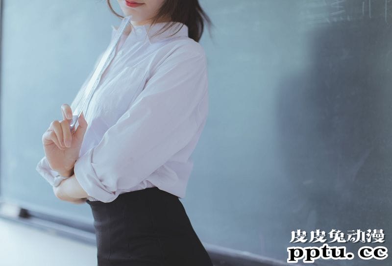 黑川COSPLAY黑丝教师摄影图片[43P]