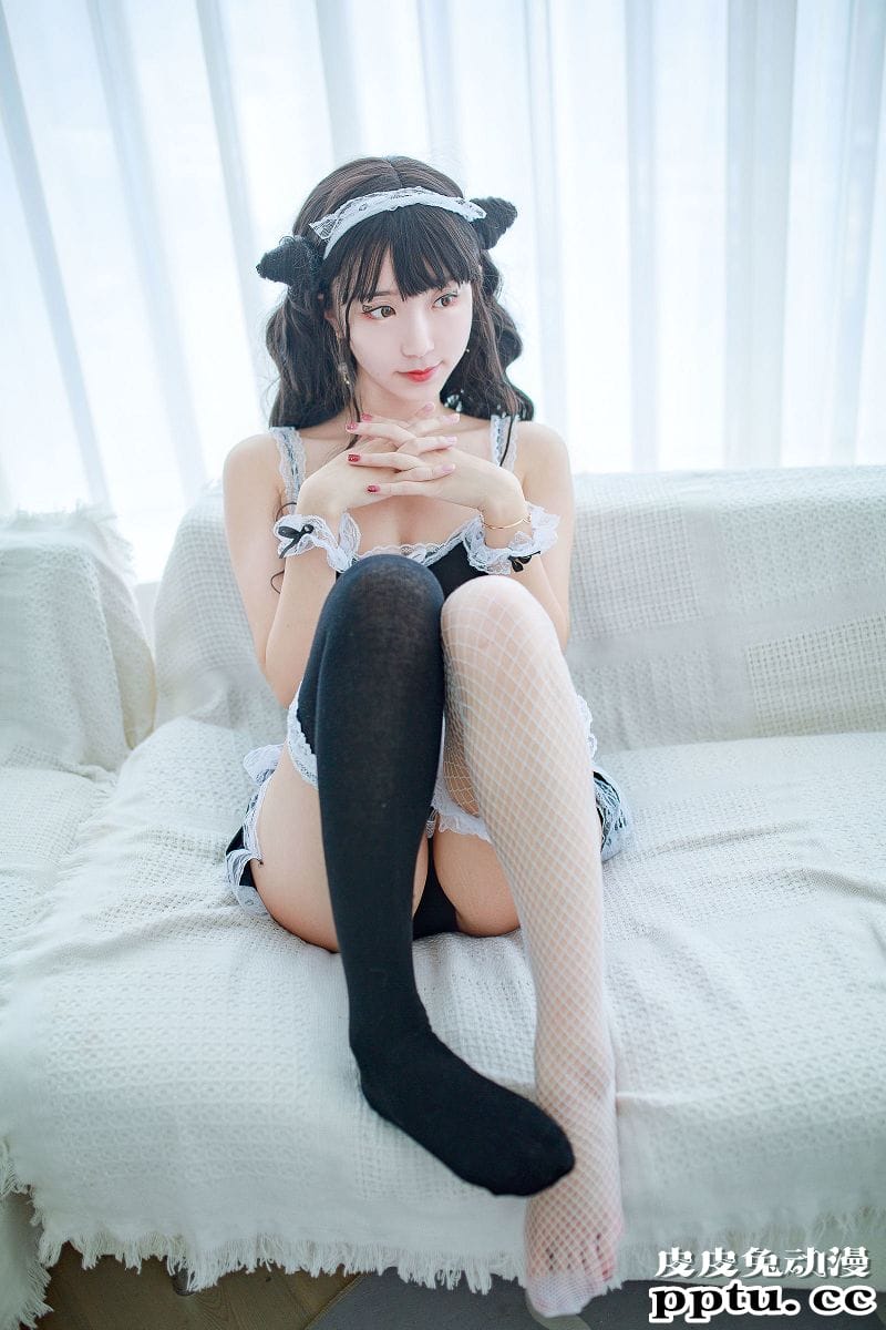 黑川COSPLAY小恶魔女仆装摄影图片[26P]