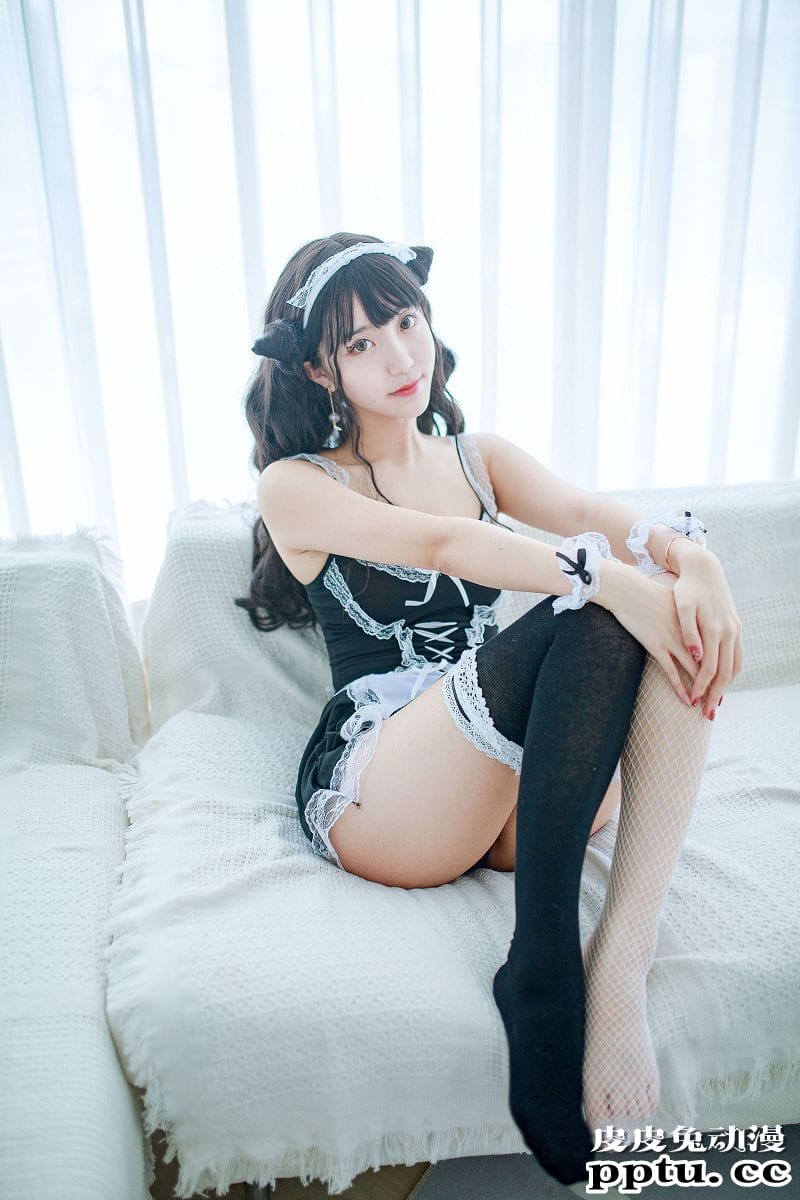 黑川COSPLAY小恶魔女仆装摄影图片[26P]