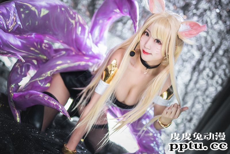 黑川COSPLAY阿狸KDA写真套图[21P]