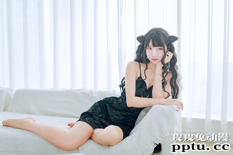 黑川COSPLAY小恶魔黑裙子写真套图[31P]-皮皮兔动漫