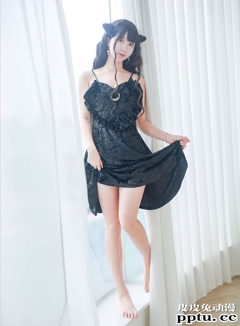 黑川COSPLAY小恶魔黑裙子写真套图[31P]