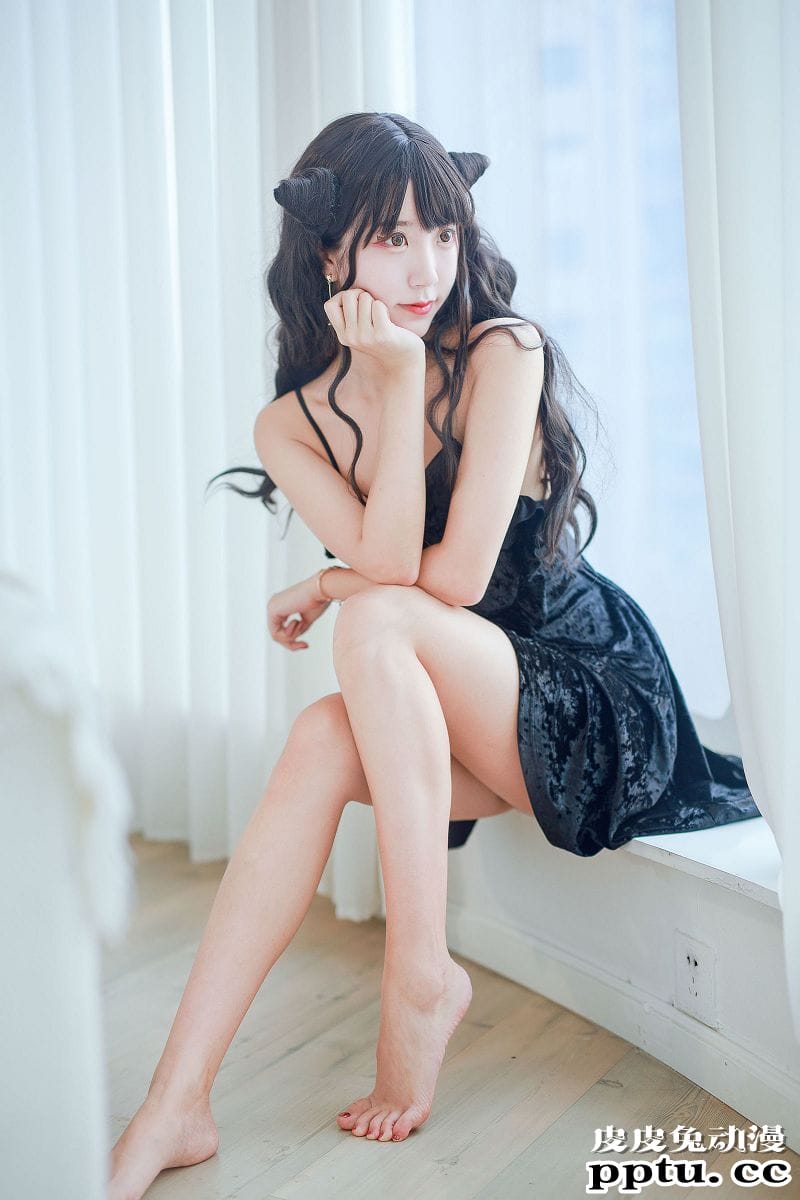 黑川COSPLAY小恶魔黑裙子写真套图[31P]