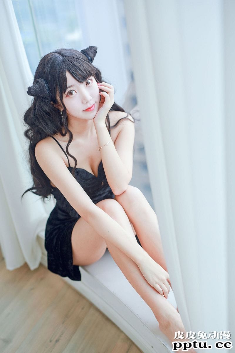 黑川COSPLAY小恶魔黑裙子写真套图[31P]