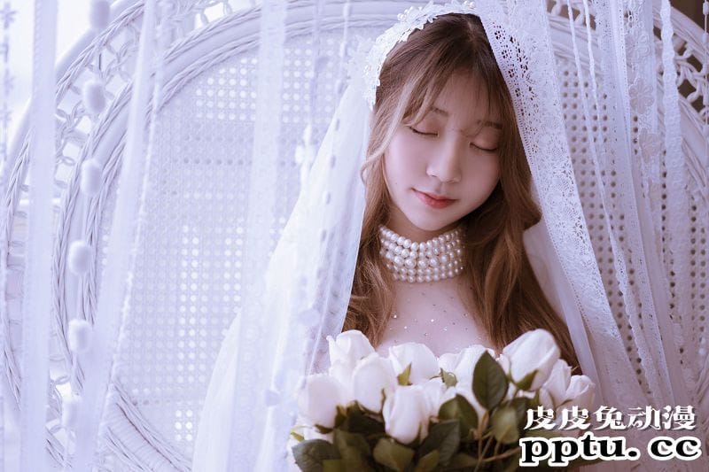 黑川COSPLAY年上彼女婚纱+毛衣摄影写真[39P]