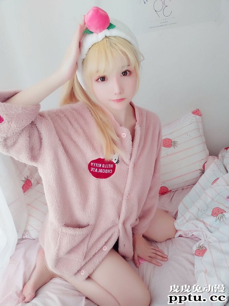 小姐姐星之迟迟COSPLAY粉红泡泡包兔女郎[56P]