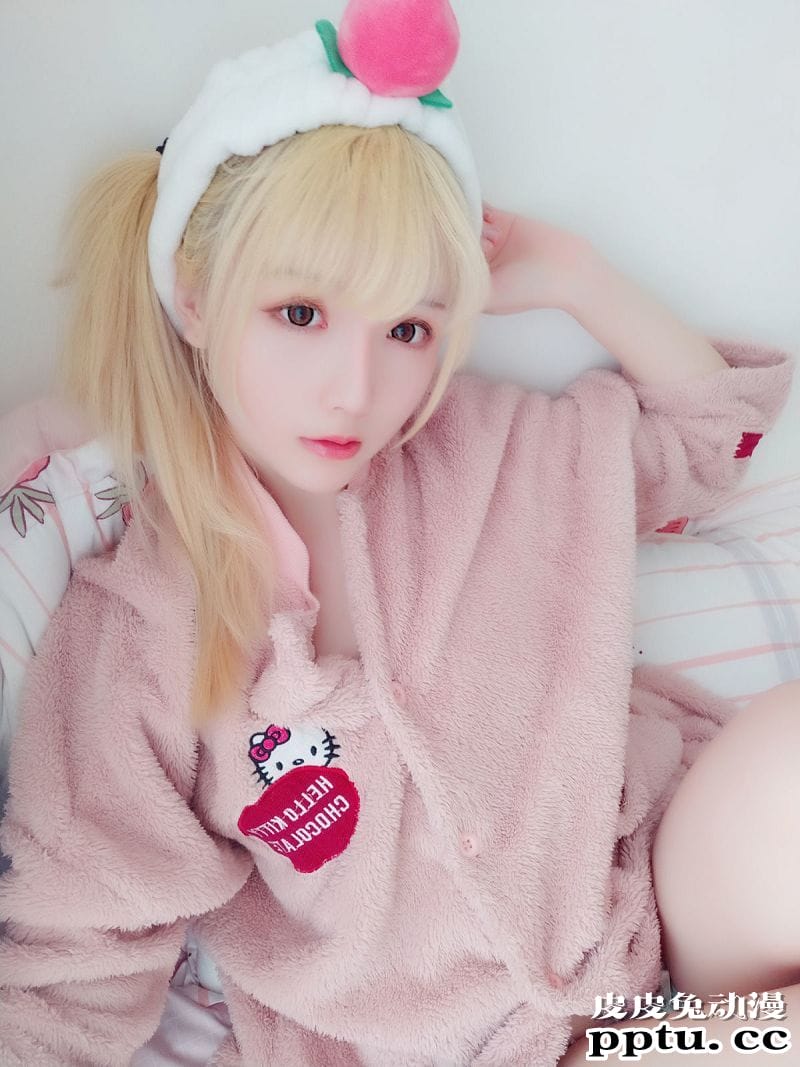 小姐姐星之迟迟COSPLAY粉红泡泡包兔女郎[56P]