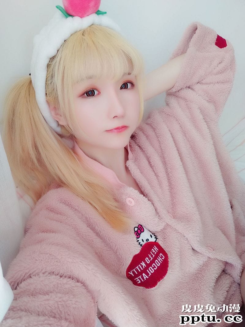 小姐姐星之迟迟COSPLAY粉红泡泡包兔女郎[56P]