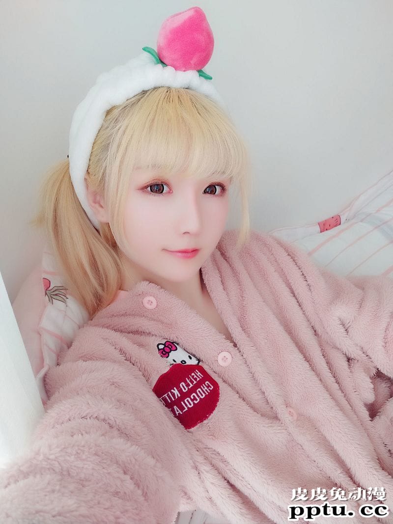 小姐姐星之迟迟COSPLAY粉红泡泡包兔女郎[56P]