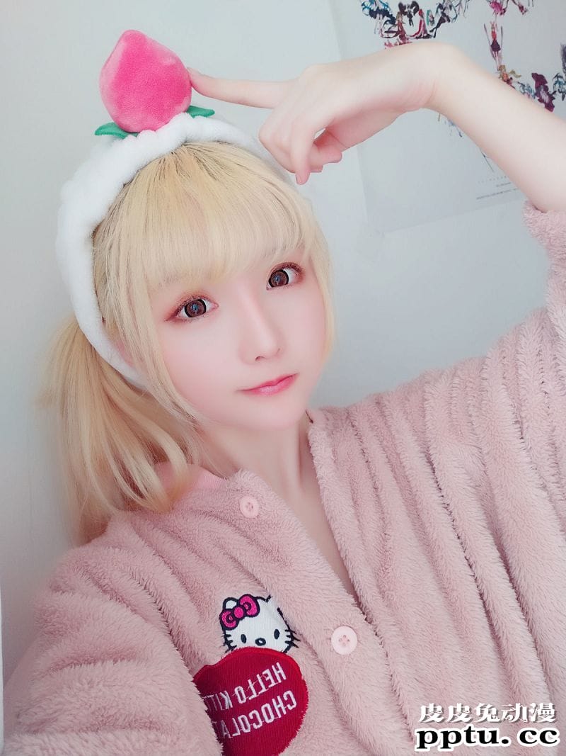 小姐姐星之迟迟COSPLAY粉红泡泡包兔女郎[56P]