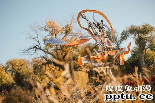 王者荣耀COSPLAY杨玉环《遇见飞天》