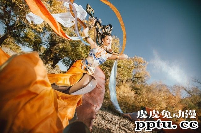 王者荣耀COSPLAY杨玉环《遇见飞天》