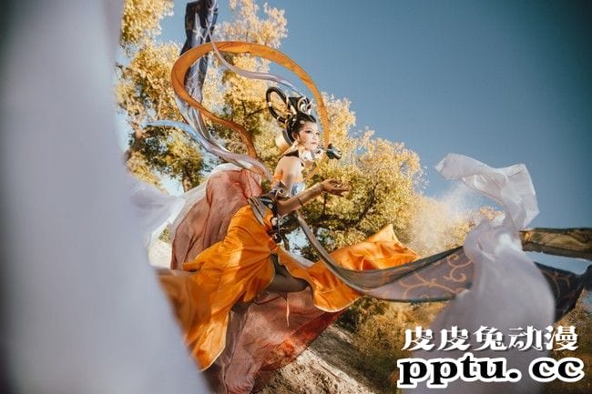 王者荣耀COSPLAY杨玉环《遇见飞天》