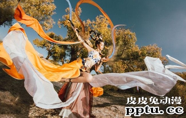 王者荣耀COSPLAY杨玉环《遇见飞天》