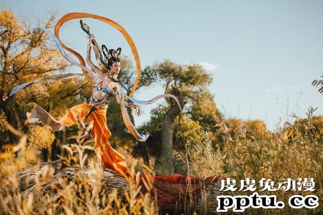 王者荣耀COSPLAY杨玉环《遇见飞天》