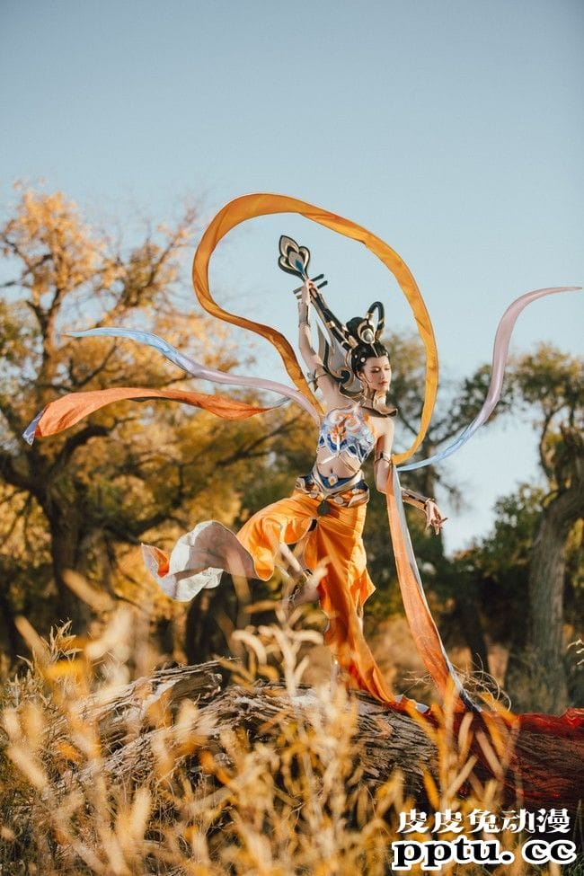 王者荣耀COSPLAY杨玉环《遇见飞天》