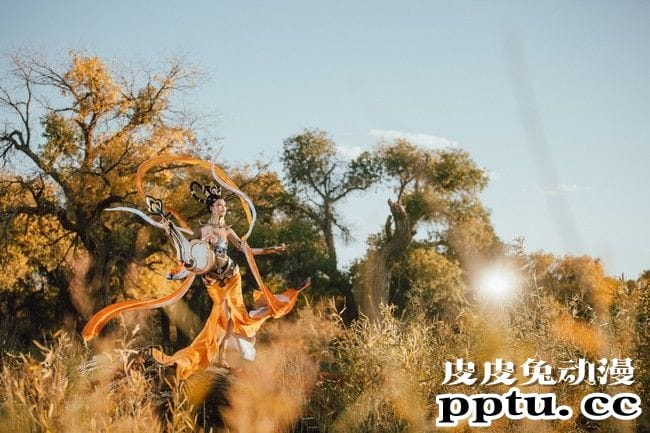 王者荣耀COSPLAY杨玉环《遇见飞天》