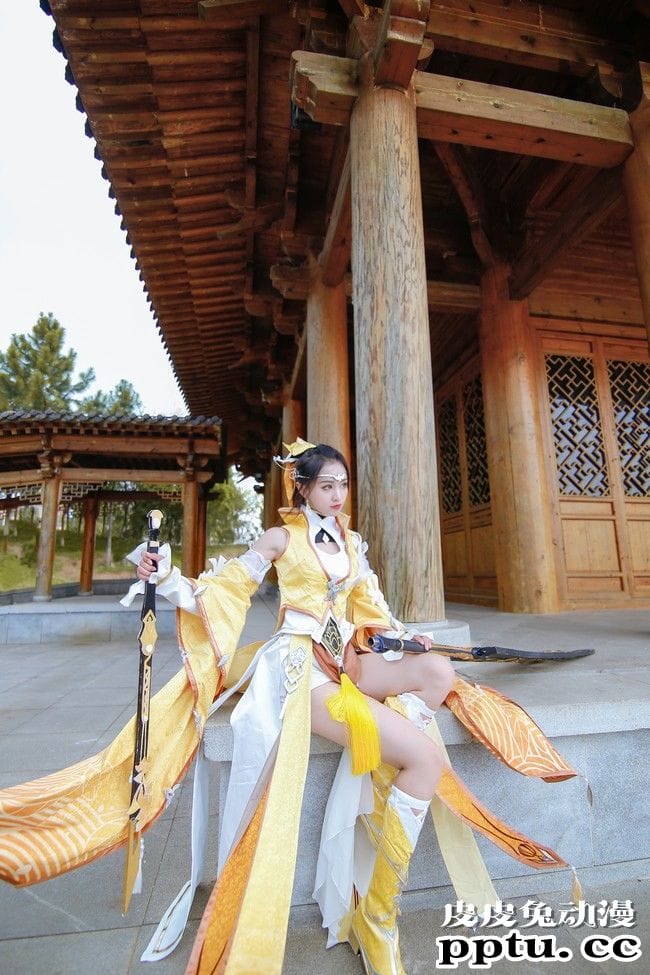 COSPLAY剑网3雪河二小姐《长干吴儿女眉目艳新月》-皮皮兔动漫