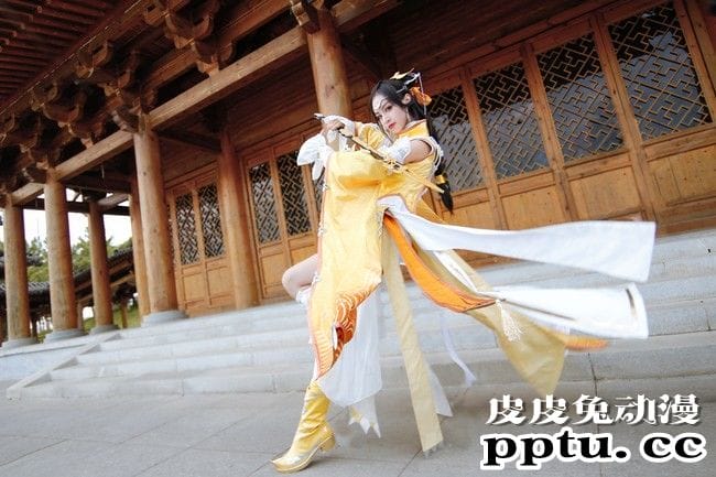 COSPLAY剑网3雪河二小姐《长干吴儿女眉目艳新月》