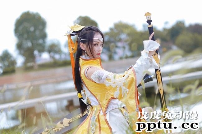 COSPLAY剑网3雪河二小姐《长干吴儿女眉目艳新月》