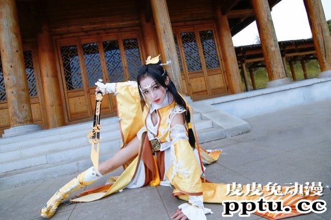 COSPLAY剑网3雪河二小姐《长干吴儿女眉目艳新月》