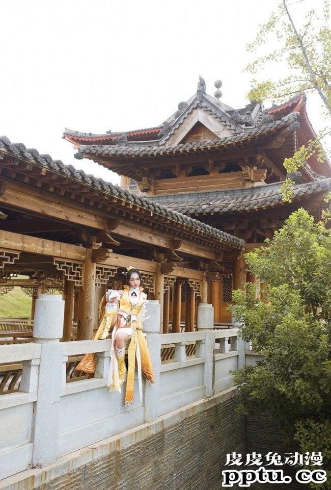 COSPLAY剑网3雪河二小姐《长干吴儿女眉目艳新月》