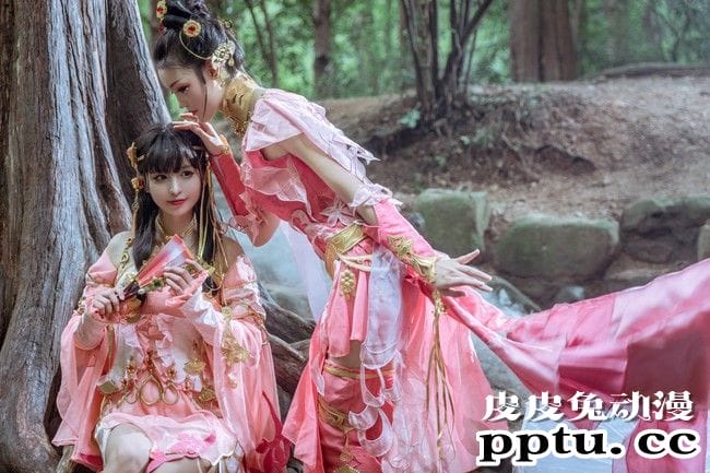 COSPLAY剑网3《定国七秀姐妹花》图片-皮皮兔动漫