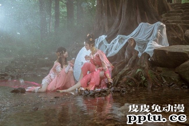 COSPLAY剑网3《定国七秀姐妹花》图片