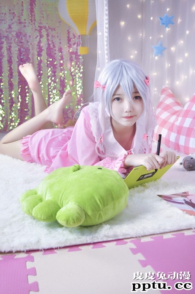 COSPLAY甜美可爱埃罗芒阿老师-皮皮兔动漫