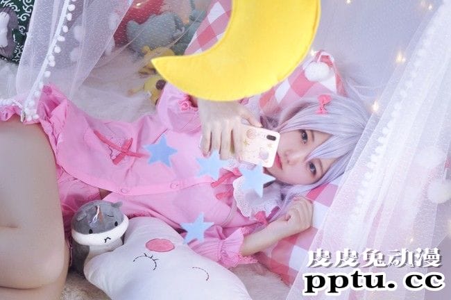 COSPLAY甜美可爱埃罗芒阿老师