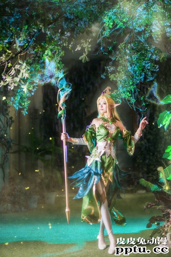 王者荣耀COSPLAY精灵公主王昭君