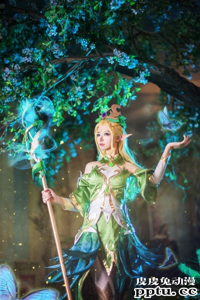 王者荣耀COSPLAY精灵公主王昭君