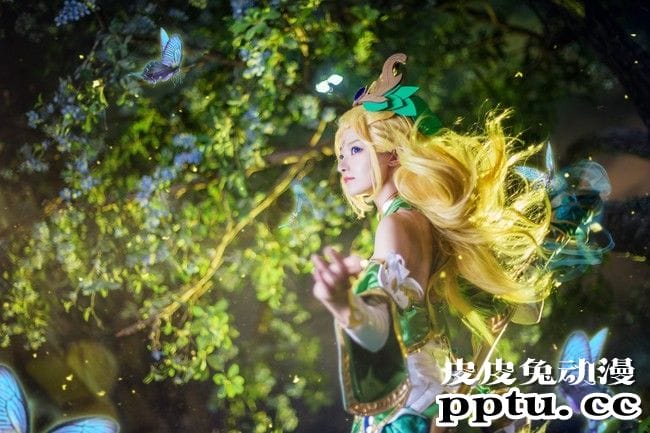 王者荣耀COSPLAY精灵公主王昭君