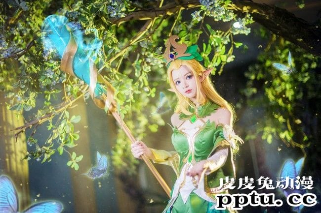 王者荣耀COSPLAY精灵公主王昭君