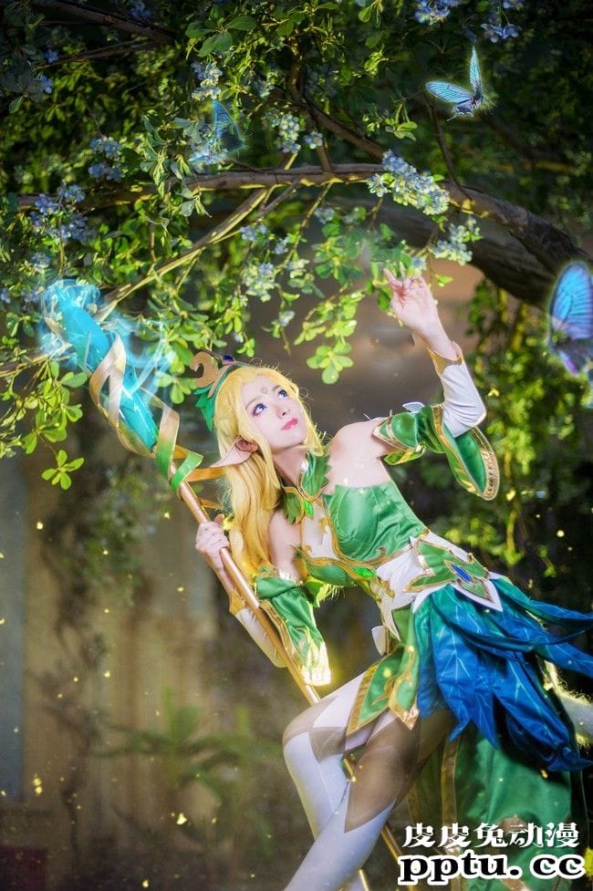 王者荣耀COSPLAY精灵公主王昭君