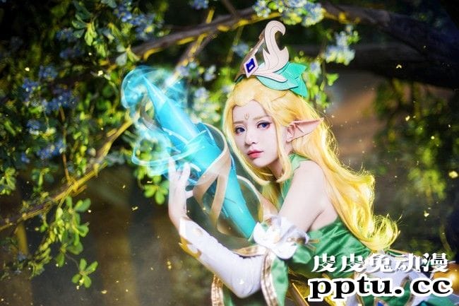 王者荣耀COSPLAY精灵公主王昭君