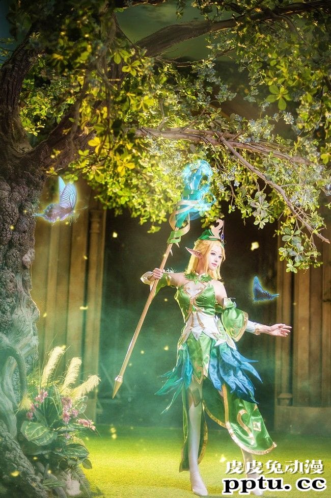 王者荣耀COSPLAY精灵公主王昭君