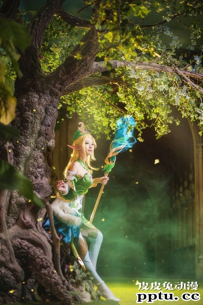 王者荣耀COSPLAY精灵公主王昭君