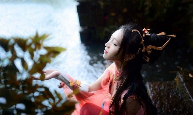 COSPLAY剑网3儒风七秀天阙沉沉夜未央