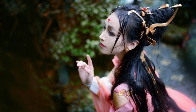 COSPLAY剑网3儒风七秀天阙沉沉夜未央