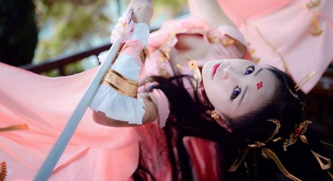 COSPLAY剑网3儒风七秀天阙沉沉夜未央