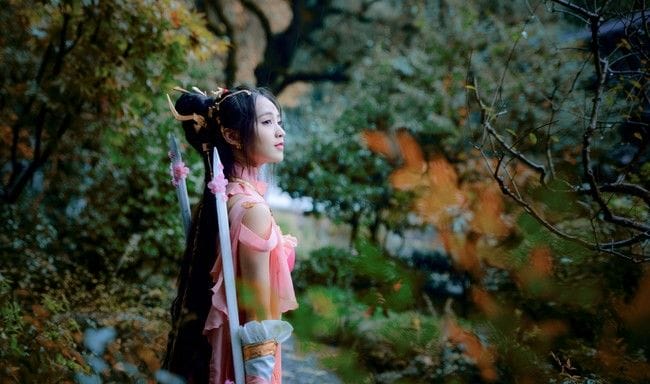 COSPLAY剑网3儒风七秀天阙沉沉夜未央