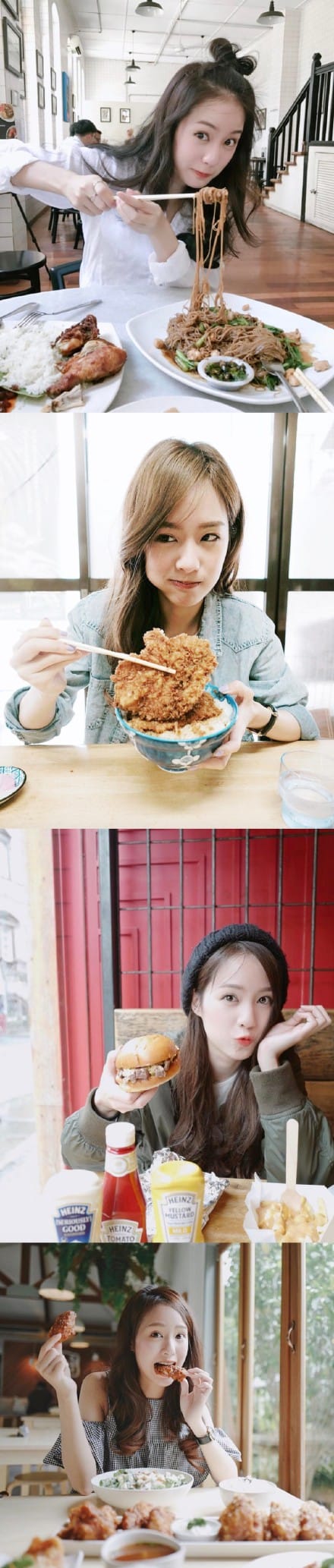 泰国网红颜值的天花板 吃相最好看的美少女Pimtha