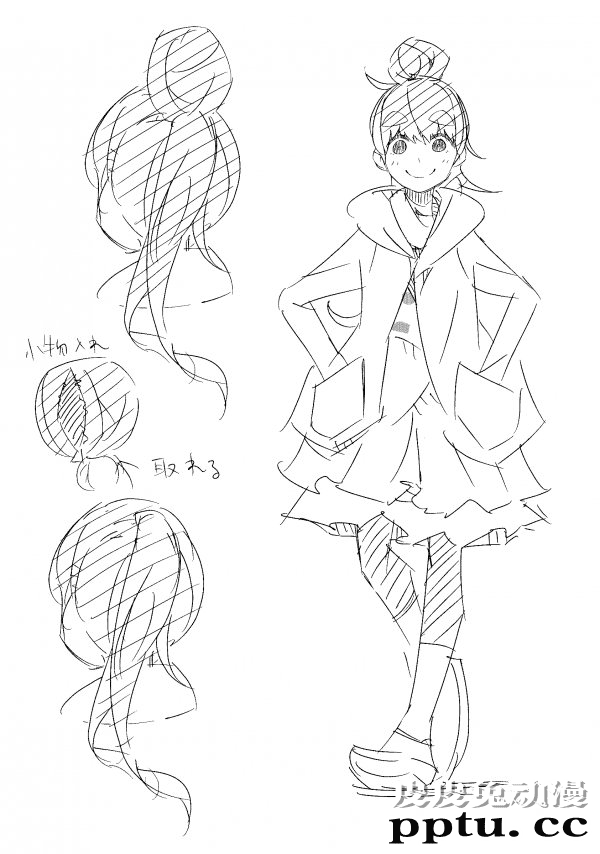 TV动画「摇曳露营△」主角初期人设草案公开