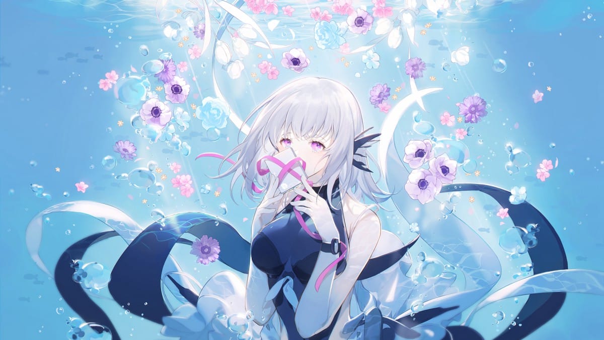 甜美软萌动漫美女桌面壁纸