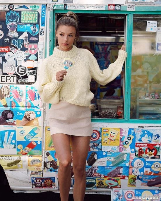 比例完美的匀称身材 美国小麦色网红模特Madi Teeuws