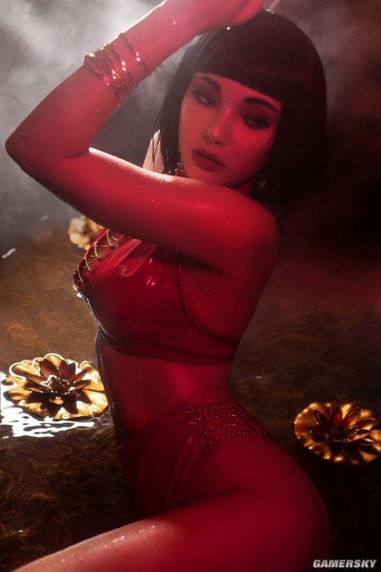 乌克兰小姐姐COS《JOJO》空条徐伦 紧身衣下的绝美公主