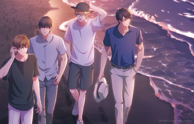 动画「恋与制作人」播放量破亿 贺图公开