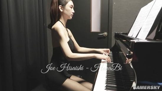 画面让人心跳加速 韩国钢琴小姐姐的福利时间