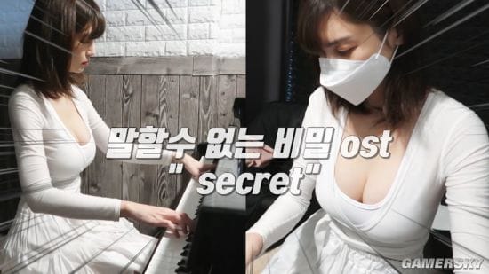 画面让人心跳加速 韩国钢琴小姐姐的福利时间